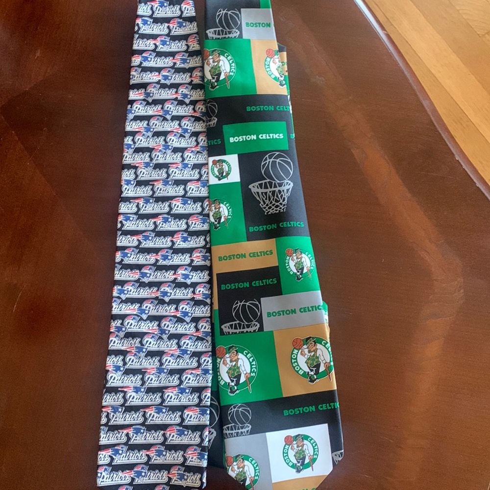 Ralph Marlin Celtics and Patriots ties